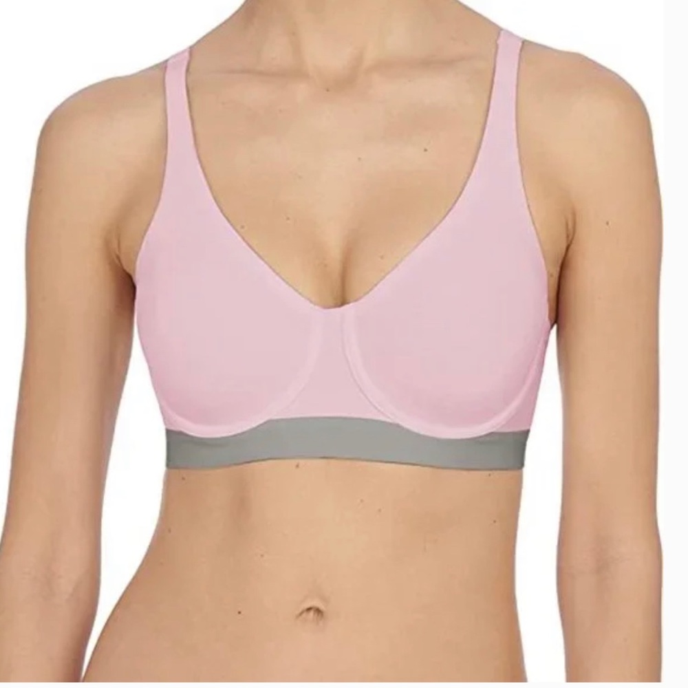 NWT Natori Recharge Underwire Sports Bra in Cotton Candy Lead 40DD